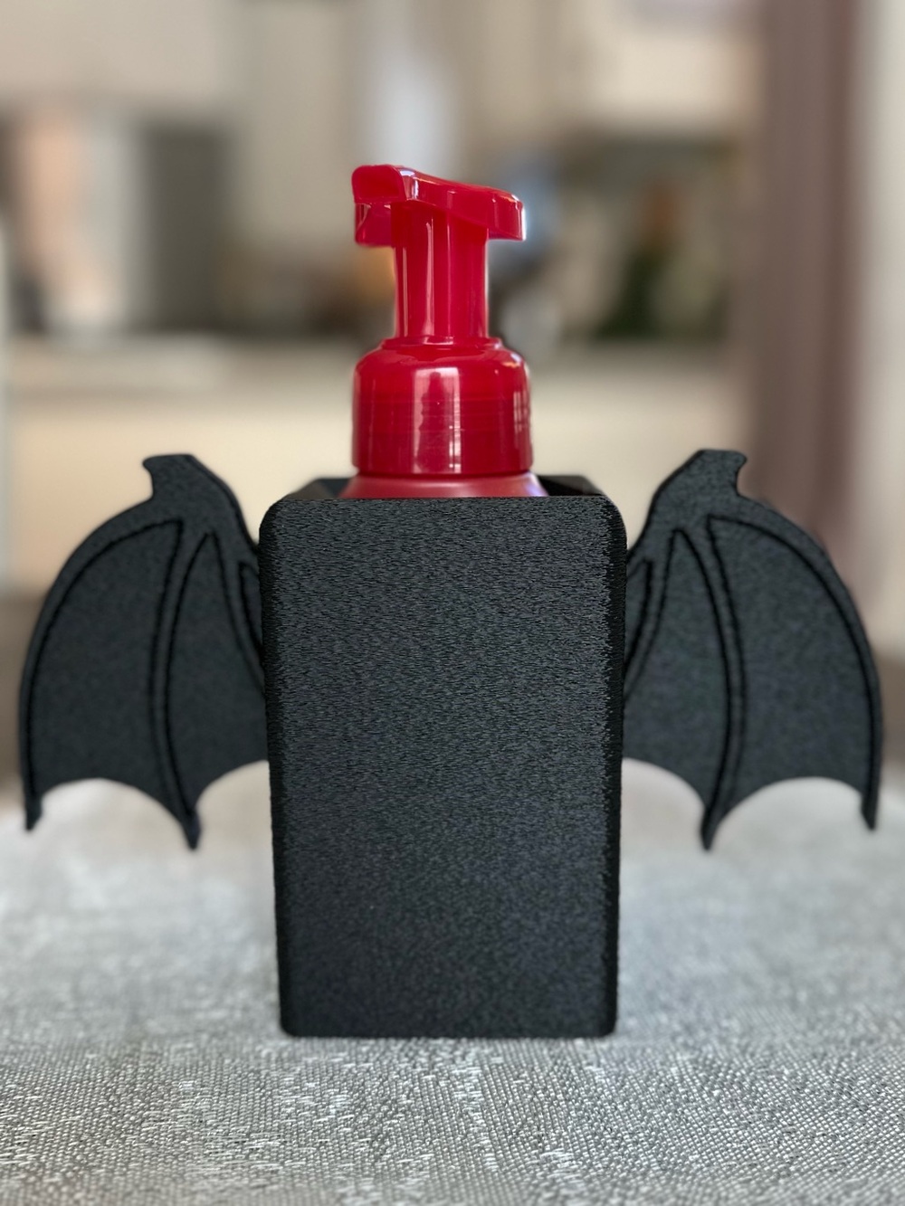 Halloween Bat Wing Soap Holder for Bath & Body Works Foaming Soap Bottles